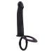 Double Penetration Dildo Vibrator With Cock Ring