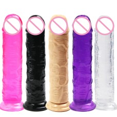 Realistic Jelly Dildo for Beginners