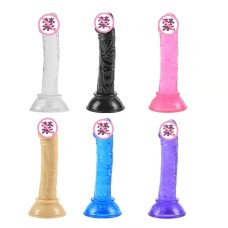 Soft Jelly Dildo Artificial Sucker for Women