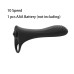 Rose Men/Women Strap on Dildos Prostate Massager 