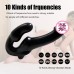 Wireless Vibrator Simulate G-spot Anal Double-head Vibrate Sex Dildo Adult Waterproof