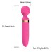 Silicone AV Vibrators Multi-frequency Vibrating G Spot 