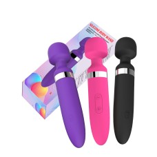 Silicone AV Vibrators Multi-frequency Vibrating G Spot - Smooth