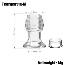 Hollow Butt Plug Anal Plug 